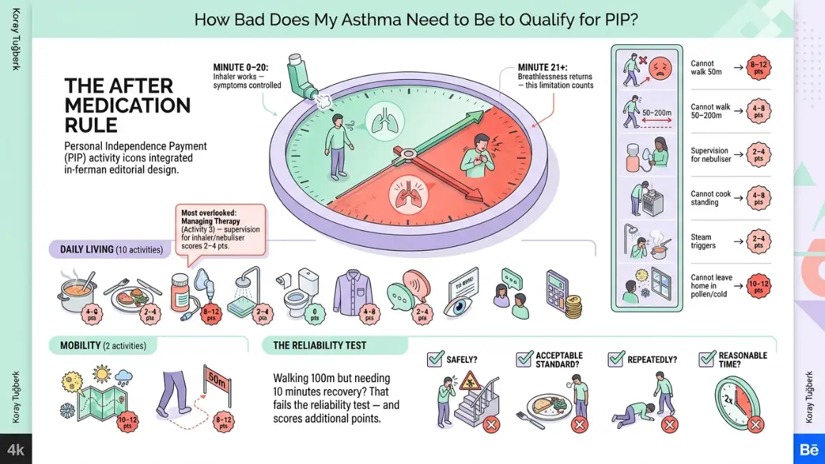 How Bad Does My Asthma Need to Be to Qualify for PIP