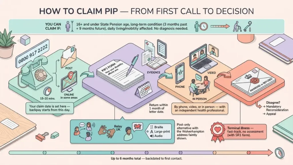 How to Claim PIP