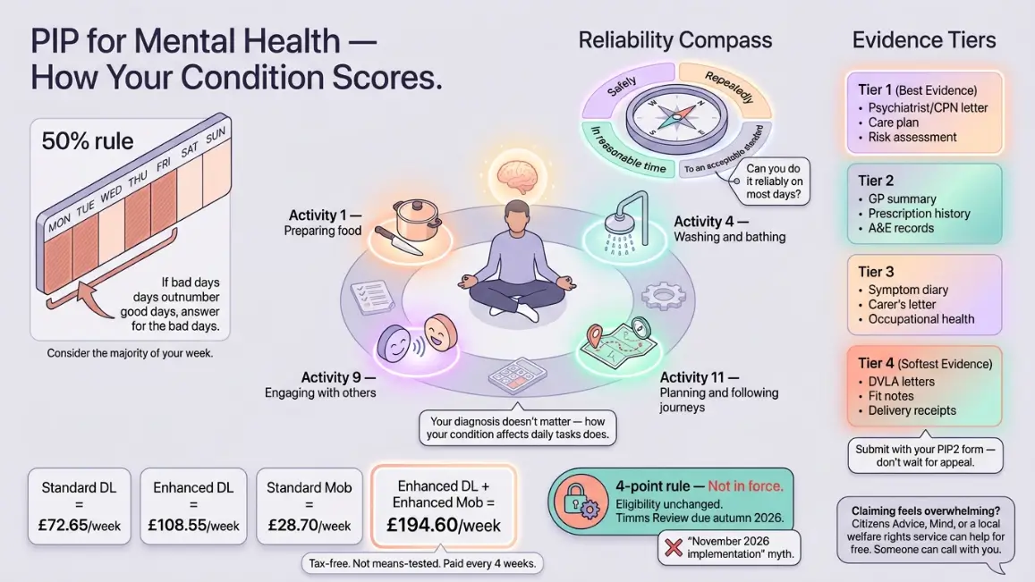 PIP for Mental Health
