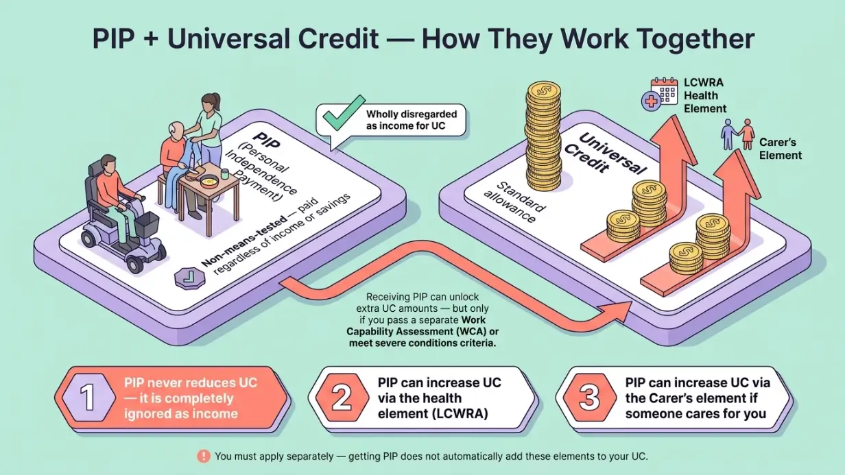 PIP and Universal Credit